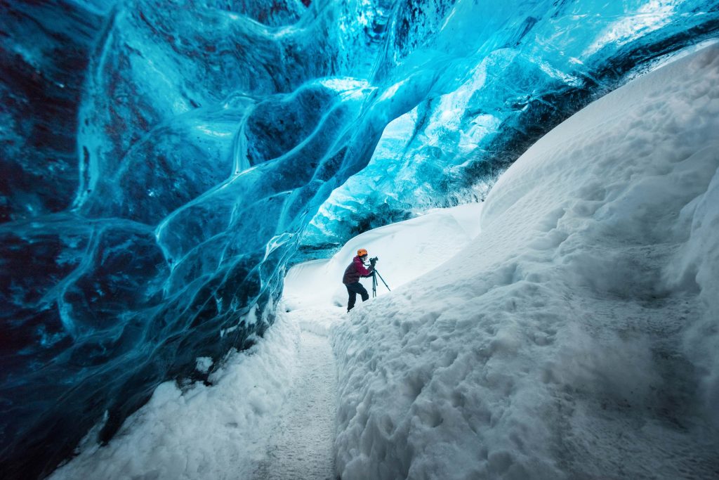 1. Grotte de glace, glacier de Vatnajökull, Islande